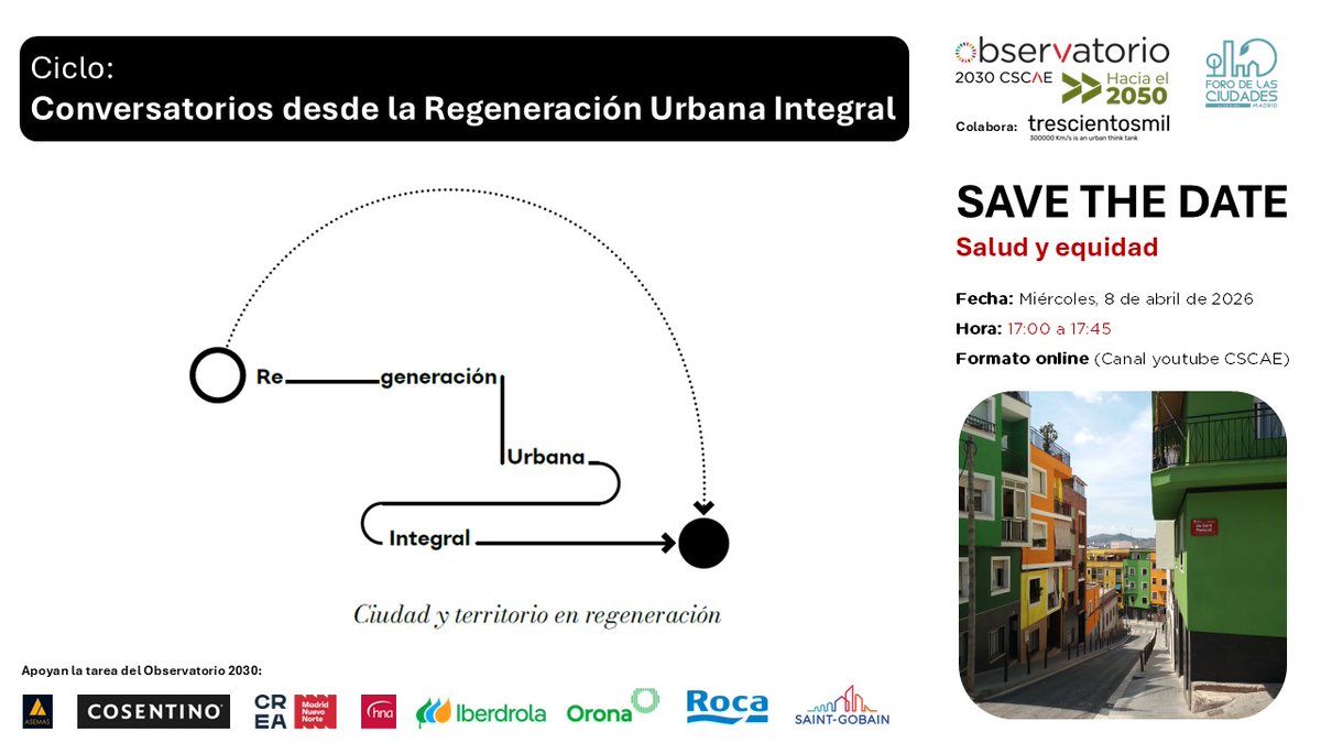Observatorio 2030 del CSCAE tweet media