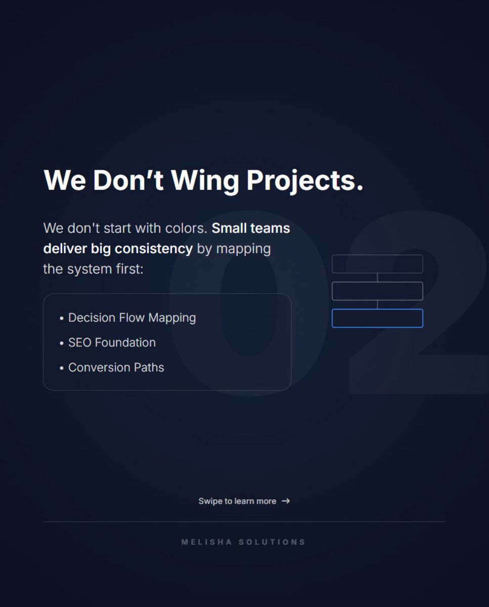 Melisha_Sol's tweet photo. We’re a small team of experts, not a big agency.
But the businesses we work with care more about systems than size.
Clear structure.
Strategic builds.
Intentional growth.
We’re offering a few free strategic website concepts this month.
Reply “website” if you want one.

#WebDesign https://t.co/mPyj03tqaq