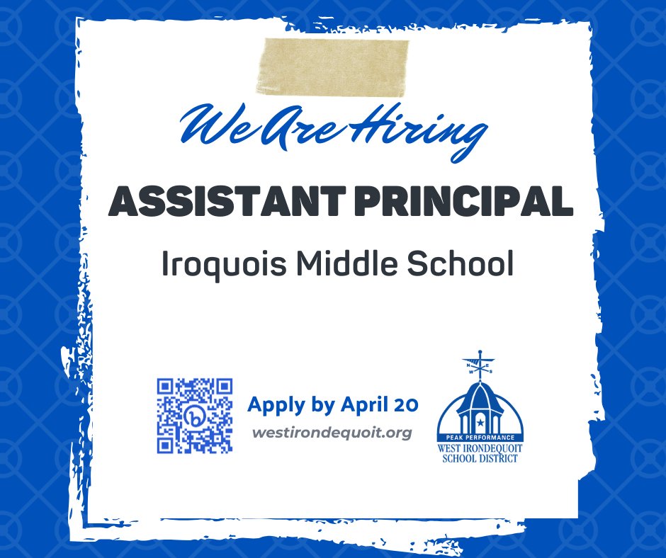 West Irondequoit CSD tweet media