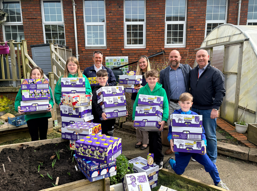 AndrewScottLtd's tweet photo. Supporting the communities we work in is a key part of what we do.

As part of our Townhill Primary School project for @SwanseaCouncil, we were proud to donate 600 Easter eggs, helping to ensure each pupil received a small treat this Easter🍫🐣 https://t.co/sBJi8w1QBP