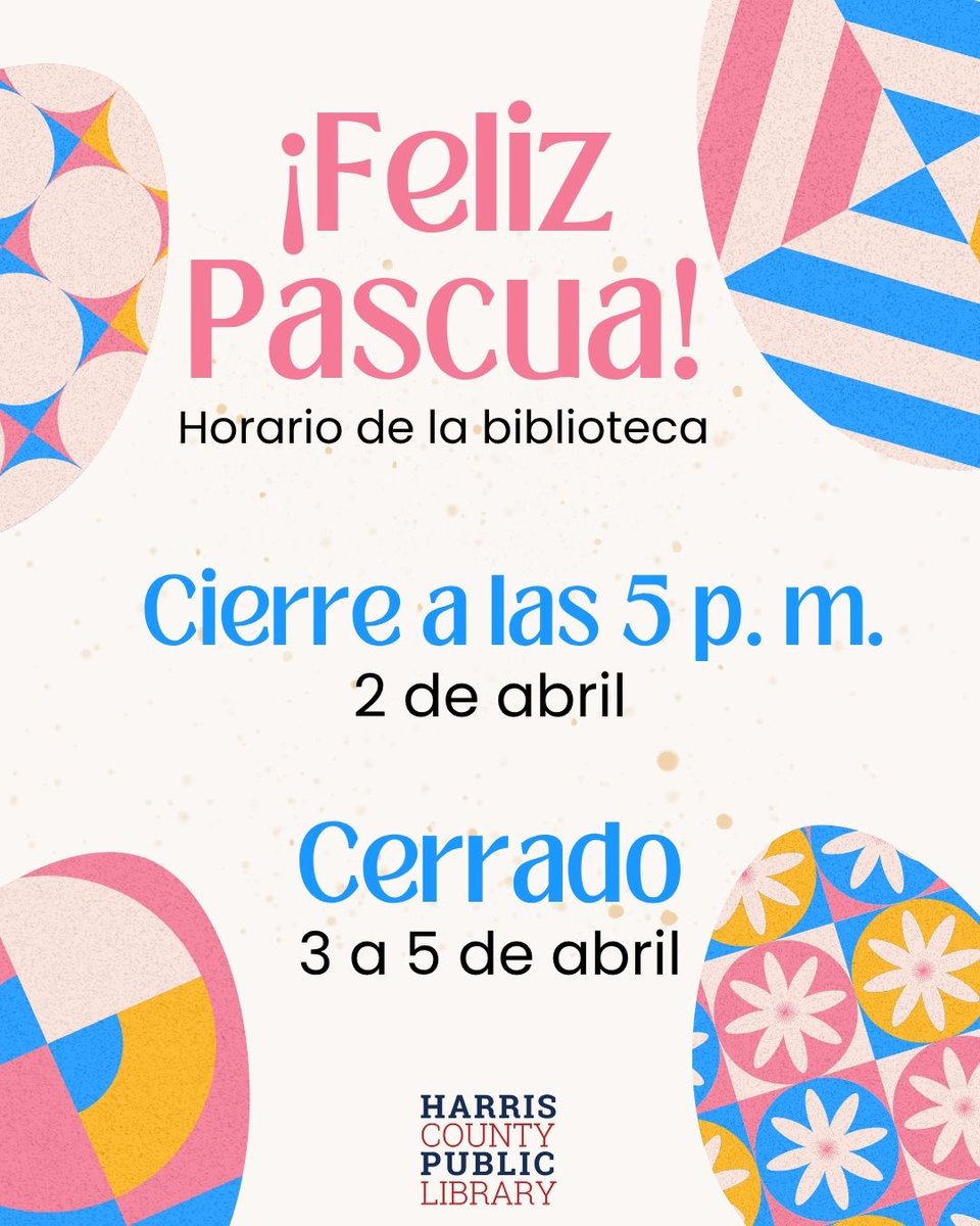 Harris County Public Library tweet media