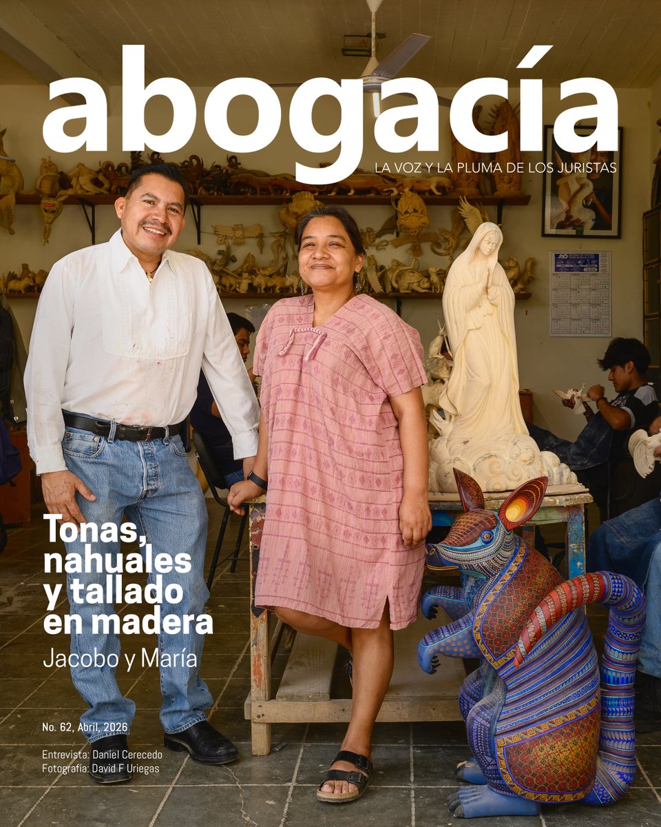 🟨 Entre nahuales y tonas, Jacobo y María Ángeles traducen una cosmovisión en formas y colores. El taller funciona como archivo cultural que circula en múltiples contenidos, donde cada figura recuerda un origen que resiste. 🔗 t.ly/TwmUq