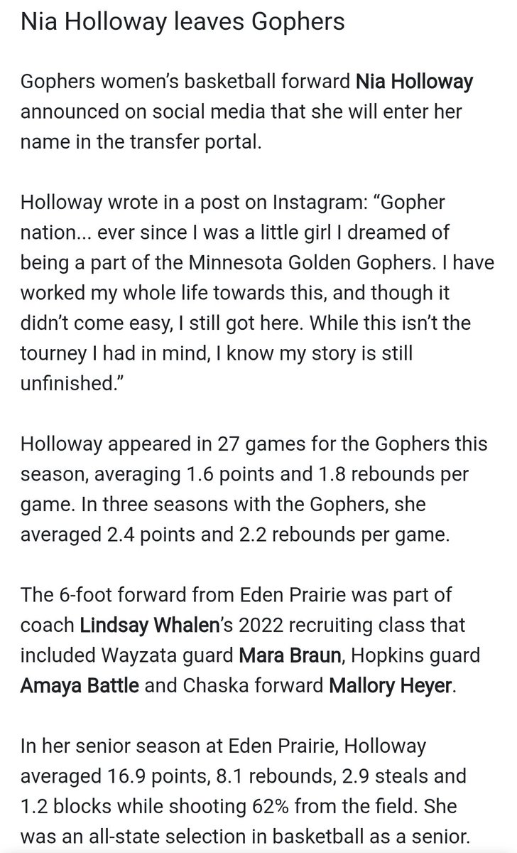 Team Holloway tweet media