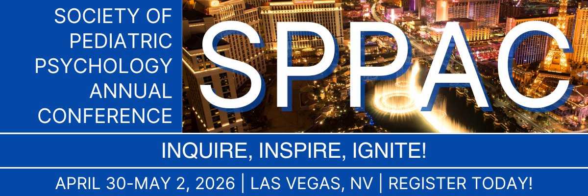 Society of Pediatric Psychology tweet media