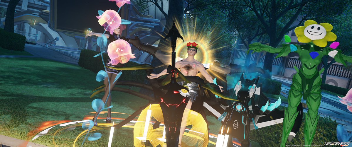 PSO2 NGS Ship2 雨宮ブリッジRX-8ムスカ大佐 tweet media