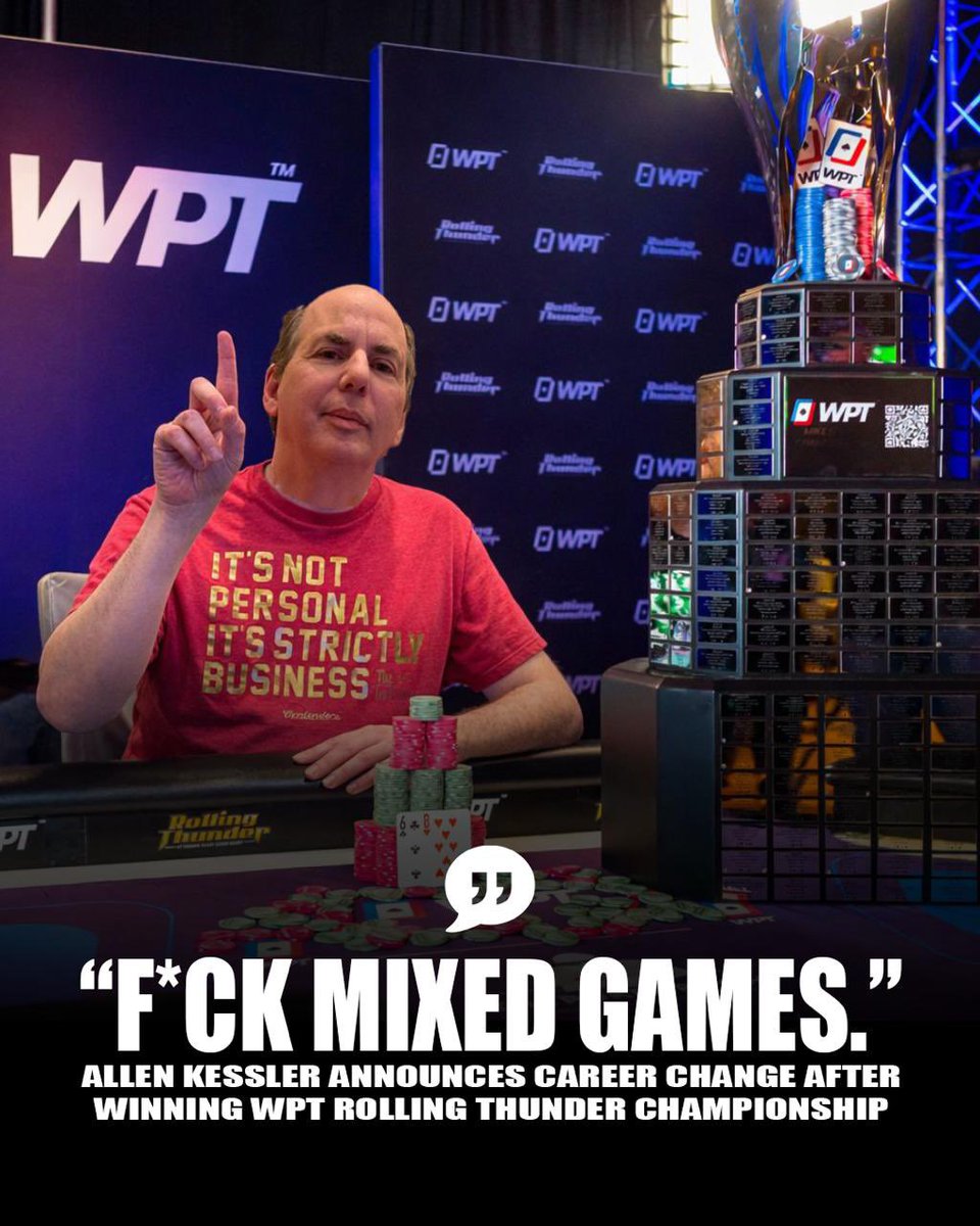 World Poker Tour tweet media