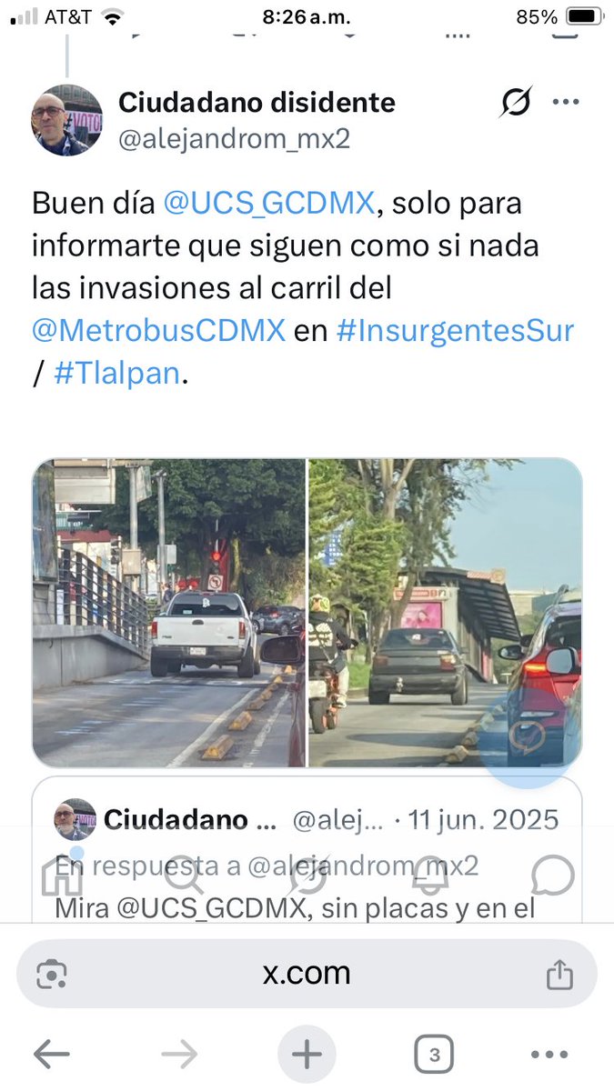 Ciudadano disidente tweet media