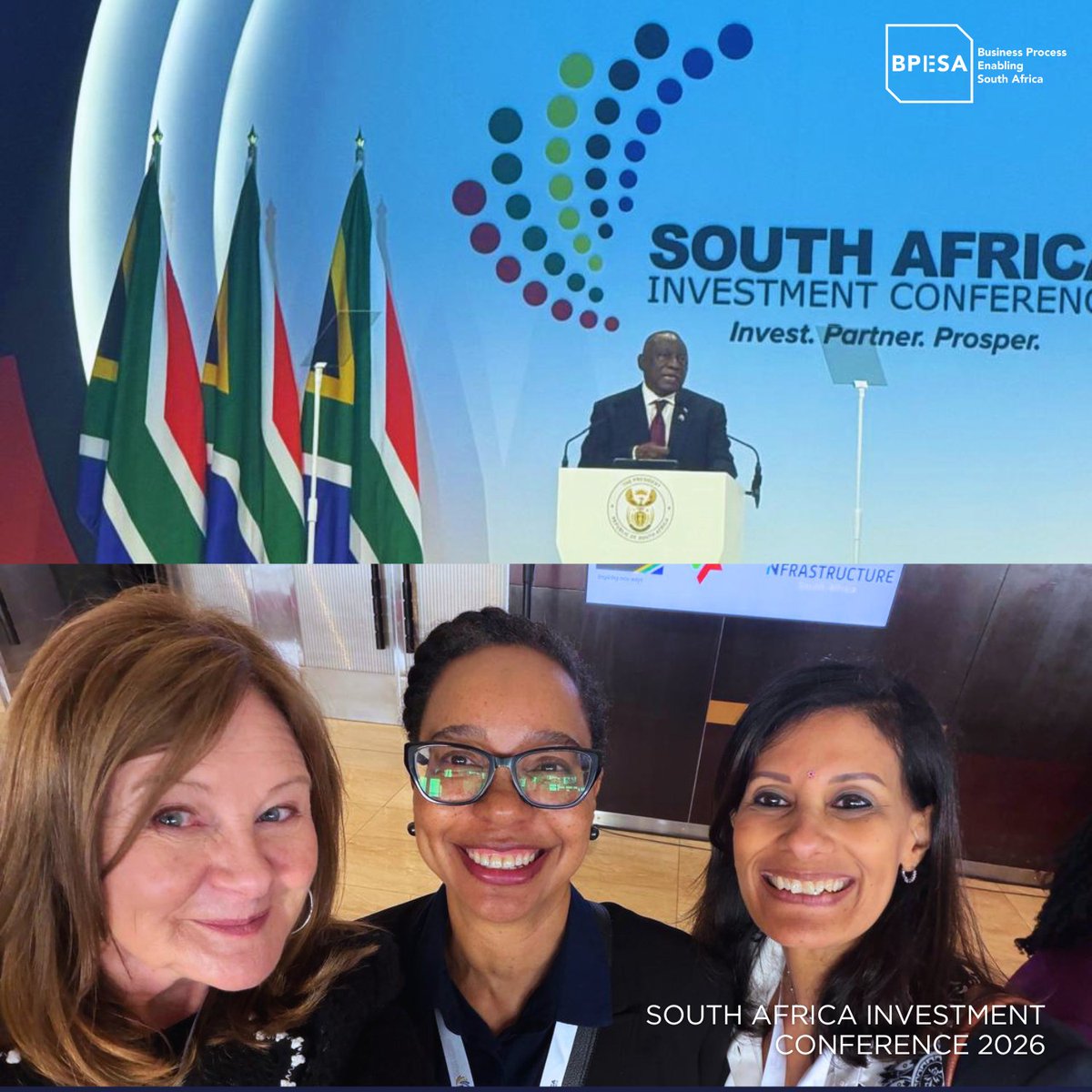 Yesterday, Team #BPESA attended the 6th #SouthAfrica Investment Conference. 

As noted by President Cyril Ramaphosa, #SA is entering a new phase of investment-led growth. For #GBS, this momentum is translating into jobs and inclusive growth across all regions.

#SAIC2026