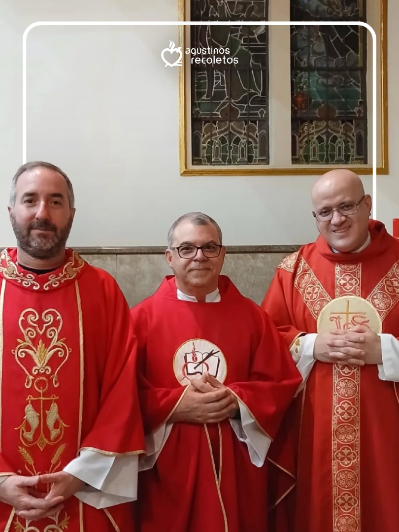 oarecoletos's tweet photo. El Prior General de los Agustinos Recoletos, fray Miguel Ángel Hernández, ha destacado el fuerte dinamismo pastoral y la amplia participación de los fieles durante su visita de renovación a comunidades de Brasil 🇧🇷
Parroquias vivas, con numerosos laicos comprometidos, celebraciones cuidadas y una notable presencia de jóvenes (JAR) y grupos como las Madres Mónicas, reflejan una Iglesia en salida y llena de esperanza.
“Uno no se siente solo: siempre está bien acompañado por tantos fieles comprometidos”, ha señalado el Prior general.

#AgustinosRecoletos #Brasil #IglesiaViva #Pastoral #JAR #VidaParroquial #Evangelización