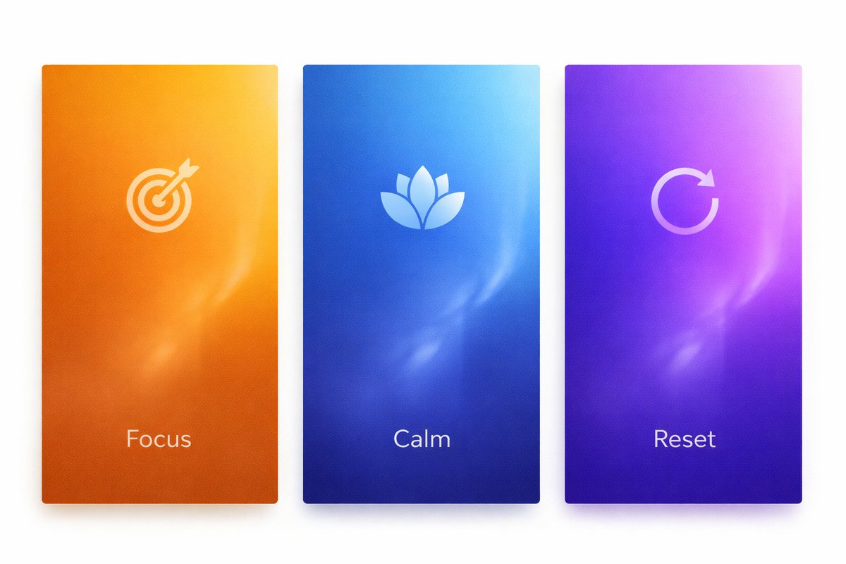 MetaphysicalMys's tweet photo. Light color shifts cognition. Warm light can energize, while cool light can soothe. We share a simple color stack for focus, rest, and a quick reset. #podcast #colortherapy #mood #metaphysical #design #wellness #mindfulness https://t.co/cXtKptVo5i https://t.co/Wad37DJyTv