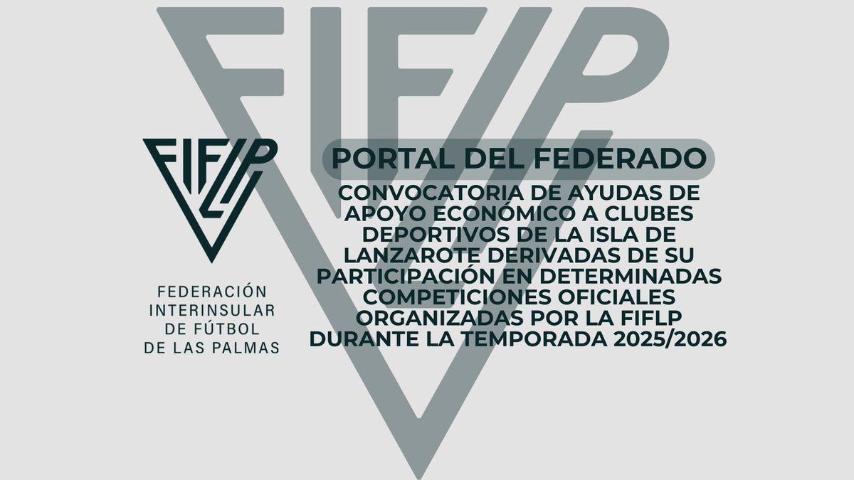 Federación Interinsular de Fútbol de Las Palmas tweet media