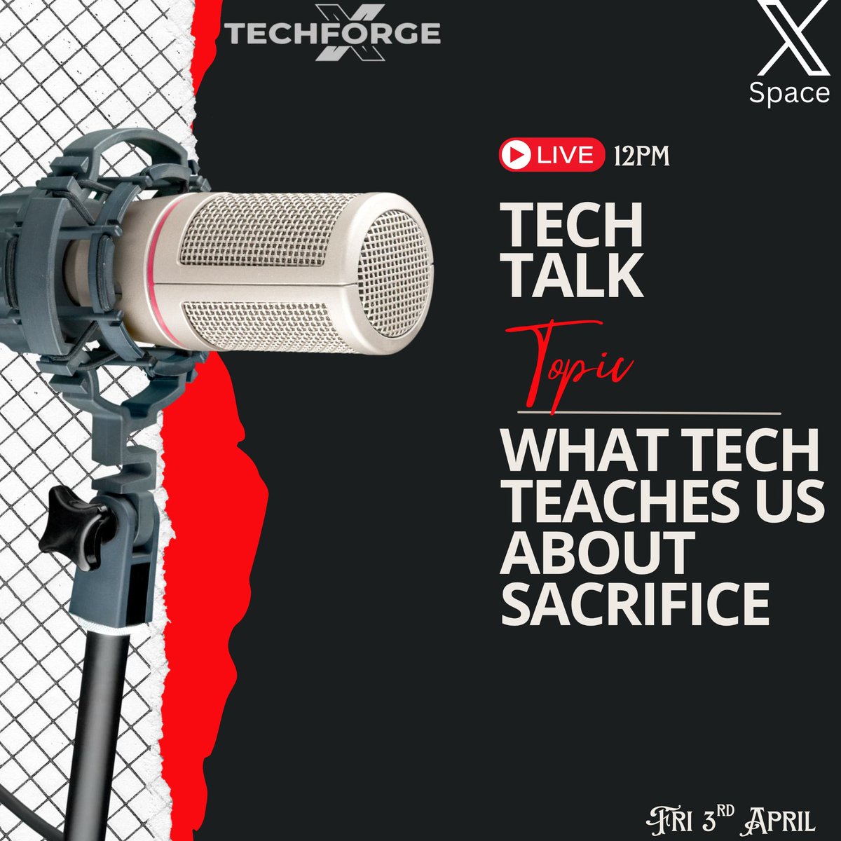 TechForge X tweet media