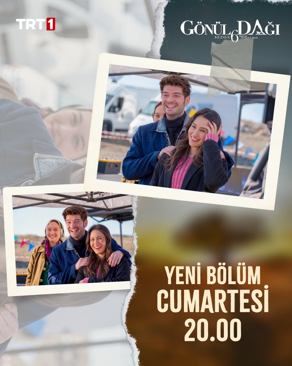 gonuldagitrt's tweet photo. Tatlı çiftimiz #ErFil ❤️
#GönülDağı yeni bölümüyle cumartesi 20.00’de #TRT1’de! ⛰
@trt1 https://t.co/Zpx31UEmvY