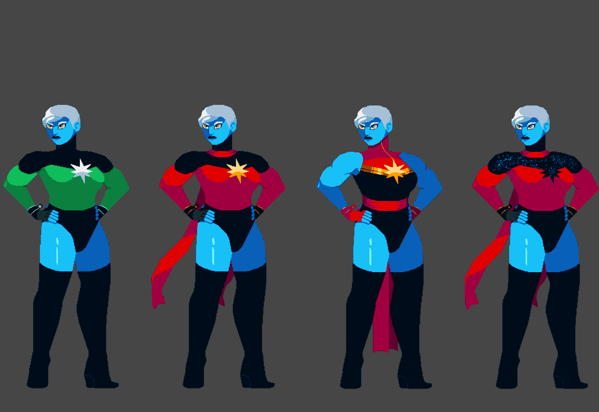 Robin Quinn (commissions open) 💖💜💙 tweet media