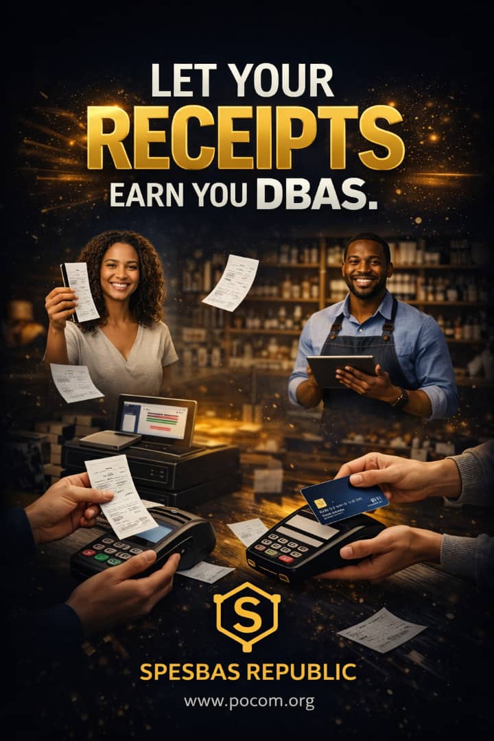 spesbas's tweet image. Let Your Receipts Earn You DBAS

Proof Becomes Prosperity.

#SpesbasRepublic #DBAS #ProofOfCommerce #ReceiptsMatter #RealEconomy