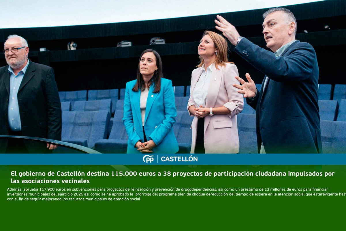 Grupo Popular Castellón 🇪🇸PPCS tweet media