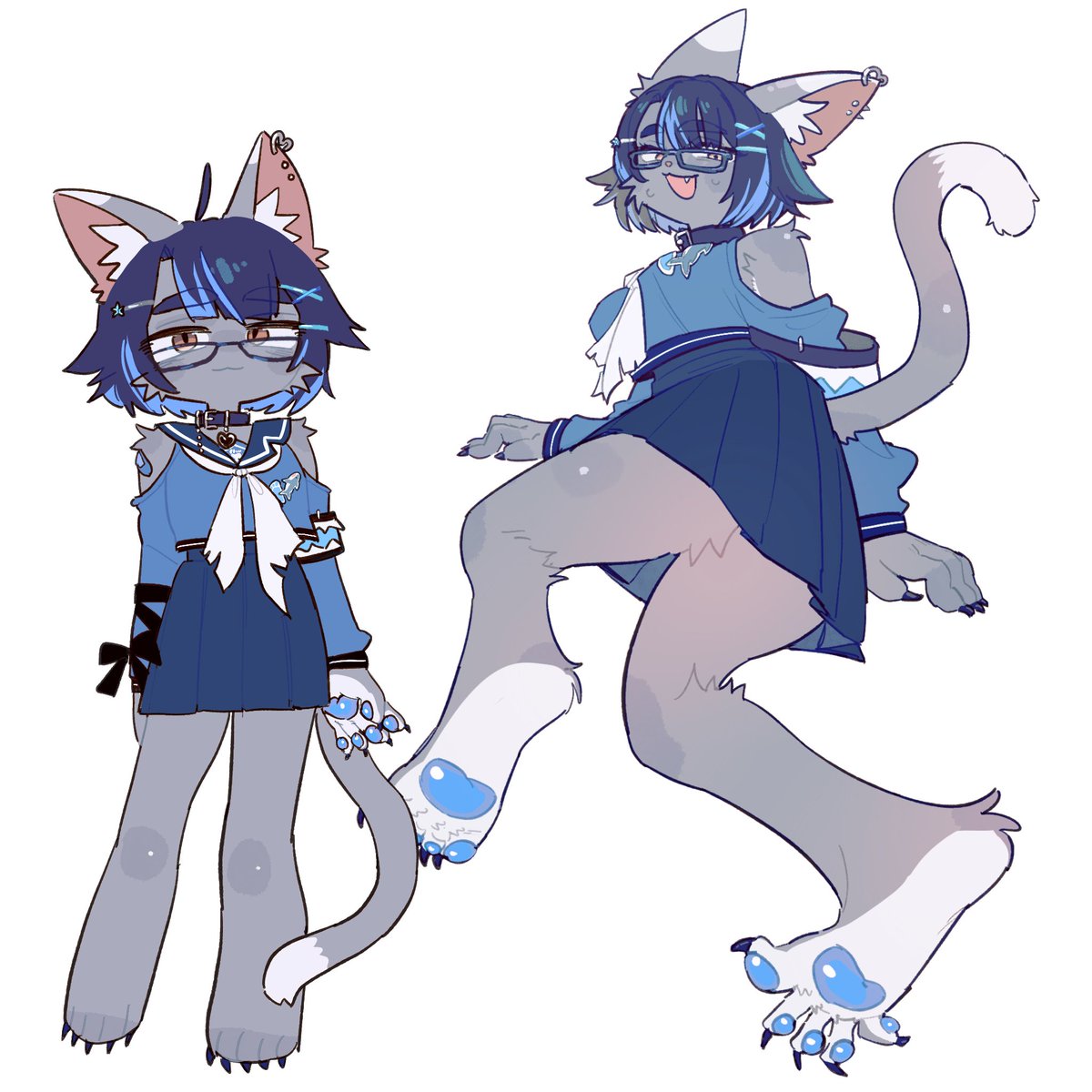 lulubluwu 🦈👣 NEET VTuber tweet media