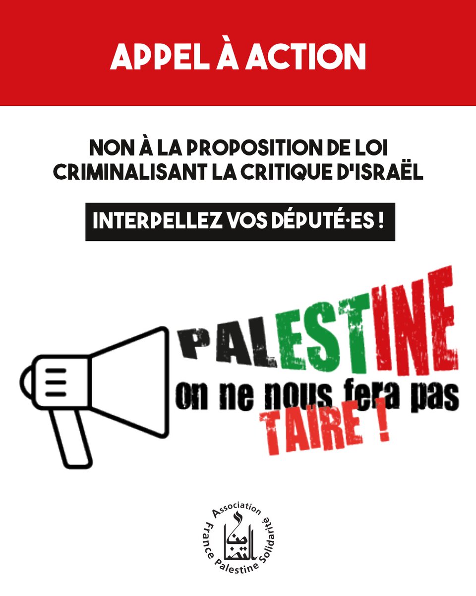 Association France Palestine Solidarité tweet media