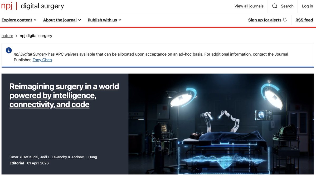 Andrew J. Hung, MD, FACS tweet media