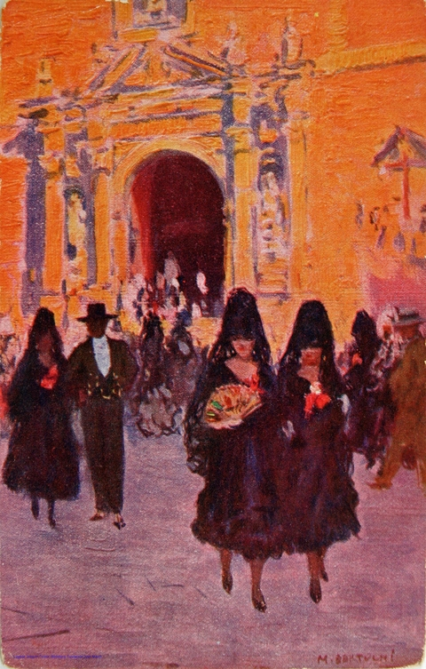 CeliaLp96929126's tweet photo. @mamboitaliano__ " Sin desdeñar lo extranjero,
en vino y arte prefiero
lo netamente español:
me gusta la manzanilla,
las mujeres con mantilla,
y el rasgar de una guitarra
bajo el toldo de una parra
en una tarde de sol ".
Mata, Pedro.
"Pandereta a Castilla".
#Manolas #SemanaSanta #España. https://t.co/ZavEsUaQUg