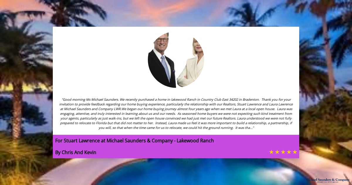 Esselle007's tweet photo. https://t.co/vgZbelSh0C 
Let Stuart Lawrence top realtor team in lakewood ranch at michael saunders and company help you buy or sell your next home here in Sarasota florida paradise https://t.co/sbgSkzbfl6