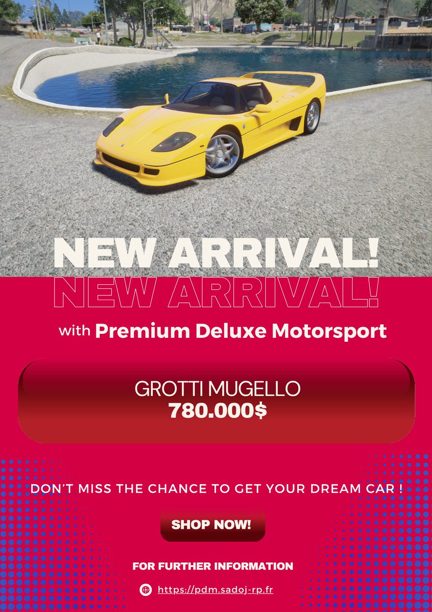 SA_PDM's tweet photo. 🚨 NOUVEAUTÉ EXCLUSIVE 🚨
La Grotti Mugello fait son arrivée !🔥
Seulement 4 exemplaires disponibles, dont 2 chez PDM
L’achat se fera par tirage au sort parmi les personnes intéressées.🎟️
Inscrivez-vous dès maintenant pour tenter votre chance et peut-être repartir avec ce bijou💎 https://t.co/XoA8tpMoQ7