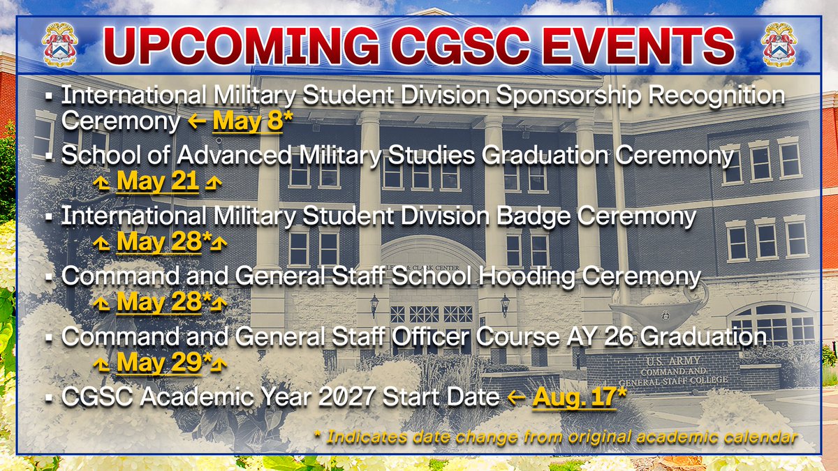 U.S. Army CGSC tweet media
