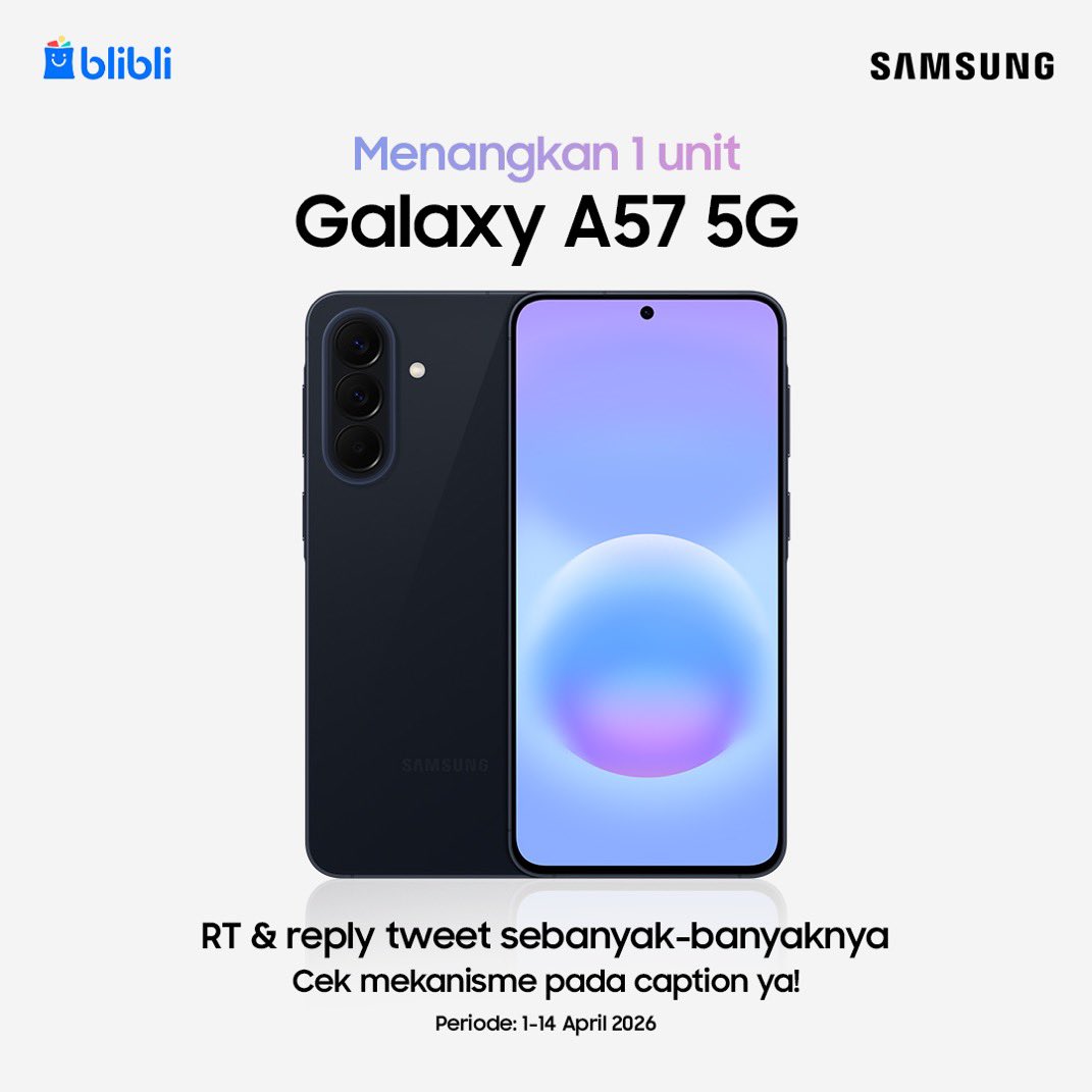 citrabigail's tweet photo. @bliblidotcom @samsungID Kalau punya the new #GalaxyA57 5G &amp; #GalaxyA37 5G dengan Thin dan Light Design serta Nightography Video aku pasti berani ngonten lebih banyak &amp; ngerasain #SemuaBeraniAwesome #SemuaBeraniAmbassador #GalaxyA57A37xBlibli https://t.co/x0qv0wf3vB