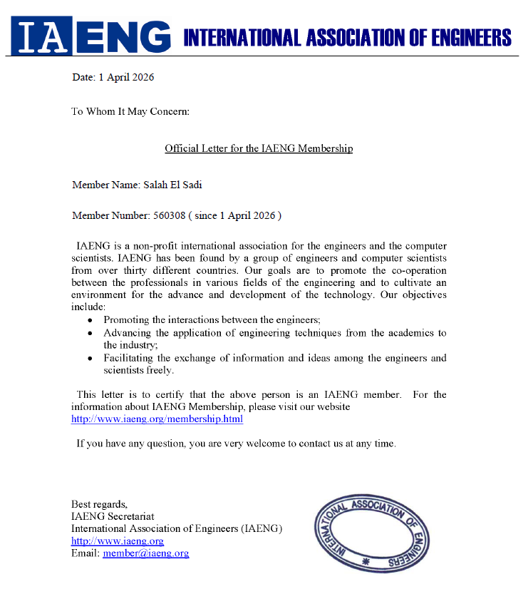 BluefilterC's tweet photo. Proud to join the International Association of Engineers (IAENG).For me, engineering is about impact — improving access to safe water, supporting farmers, and helping vulnerable communities.Excited for what’s ahead.#Engineering #Water #Sustainability #IAENG #BlueFilter https://t.co/KaBdJVM5Ka