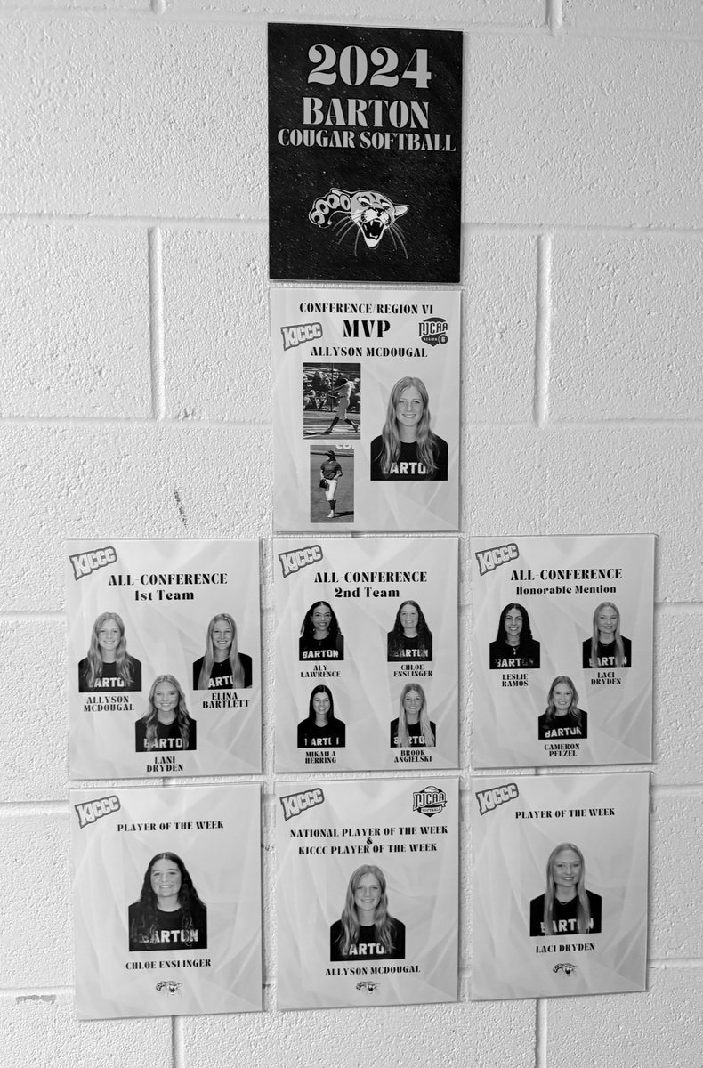 BCCSoftball's tweet photo. Buy In. 🔒
Work Hard. 💪🏼
Leave A Legacy. 🏆

to ALL Barton Softball Alum, 

Thank You. 💙 
Your impact will never be forgotten! 

#RollCougs 🐾 https://t.co/3PQxTN8M9u