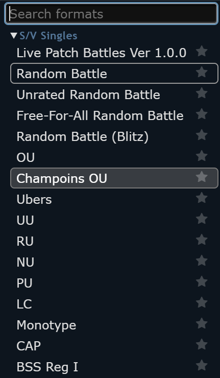 C'est officiel ! Le tier Champoins OU est disponible sur Pokémon Showdown !! 🥳