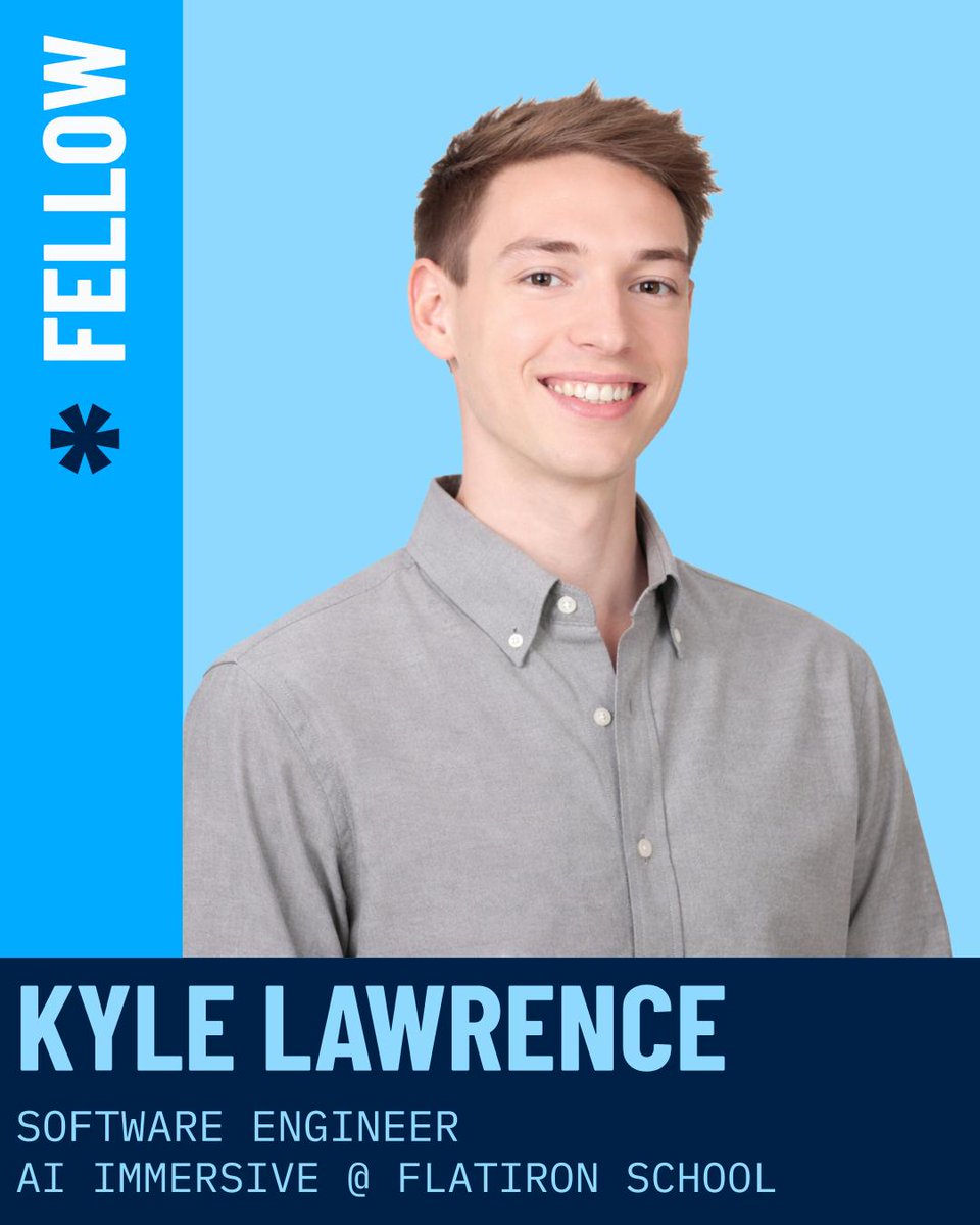 Meet Kyle

He is a Bletchley Fellow, working in an apprenticeship, and developing advanced AI skills through <a href="/FlatironSchool/">Flatiron School</a>

In just over a year, he will graduate with experience building AI products, while earning more than the cost of his education.

bletchleyfellowship.org