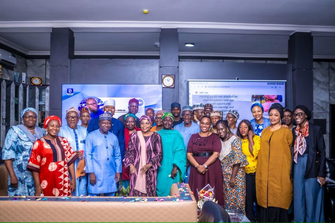 AishaMGarba's tweet photo. I am deeply grateful to be celebrated by the amazing team at UBEC today.

Your kind gestures and wishes made my birthday truly memorable. Thank you for the warmth. Here’s to continuing our work with purpose, impact, and excellence as we uplift the education sector together. https://t.co/zY4Us8NI5O