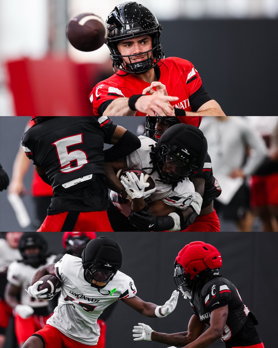 GoBearcatsFB's tweet photo. Just getting started

#GoBearcats https://t.co/7oTJ0W1Y9F