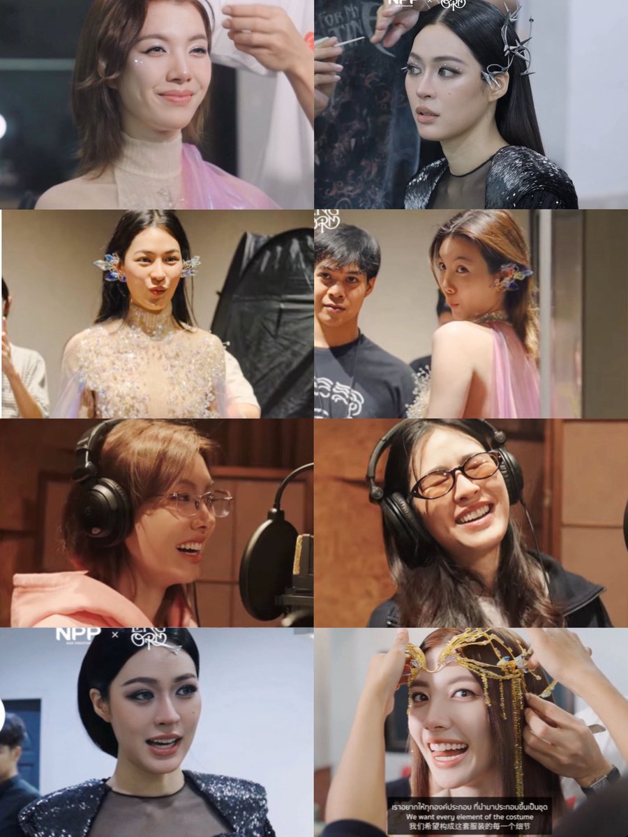 My girls are truly happy with this collab. 🥹

#หลิงออม #LingOrm