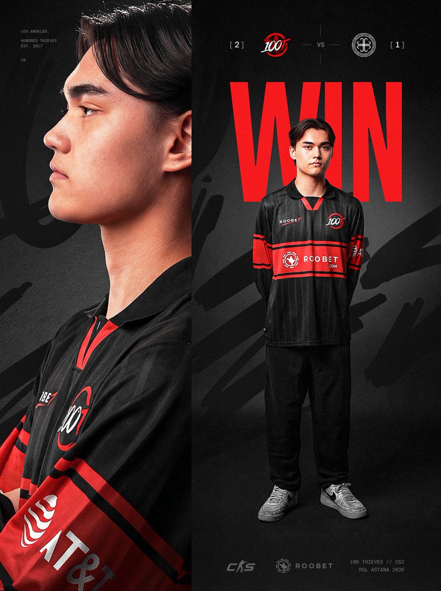 100 Thieves Roobet Counter-Strike tweet media