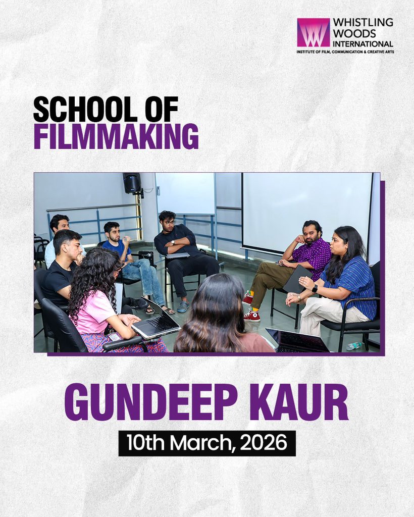 Whistling_Woods's tweet image. This past March, we celebrated Week 2 of Alumni Engagement Month by opening our doors to the graduates who are actively shaping today’s creative economy.

#whistlingwoodsinternational #dowhatyoulove #alumnimeet #workshop