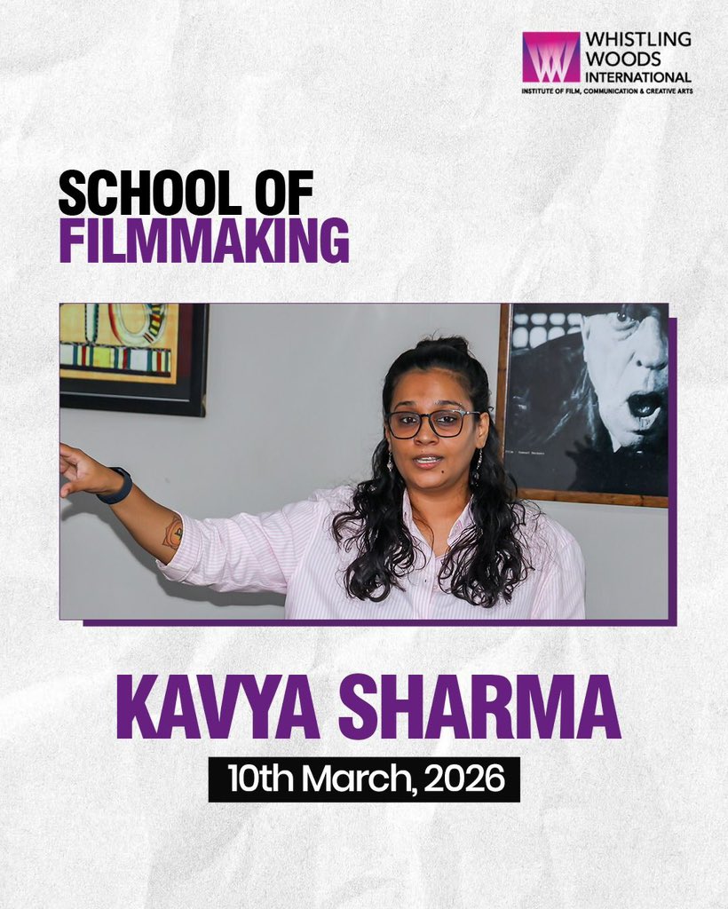 Whistling_Woods's tweet image. This past March, we celebrated Week 2 of Alumni Engagement Month by opening our doors to the graduates who are actively shaping today’s creative economy.

#whistlingwoodsinternational #dowhatyoulove #alumnimeet #workshop