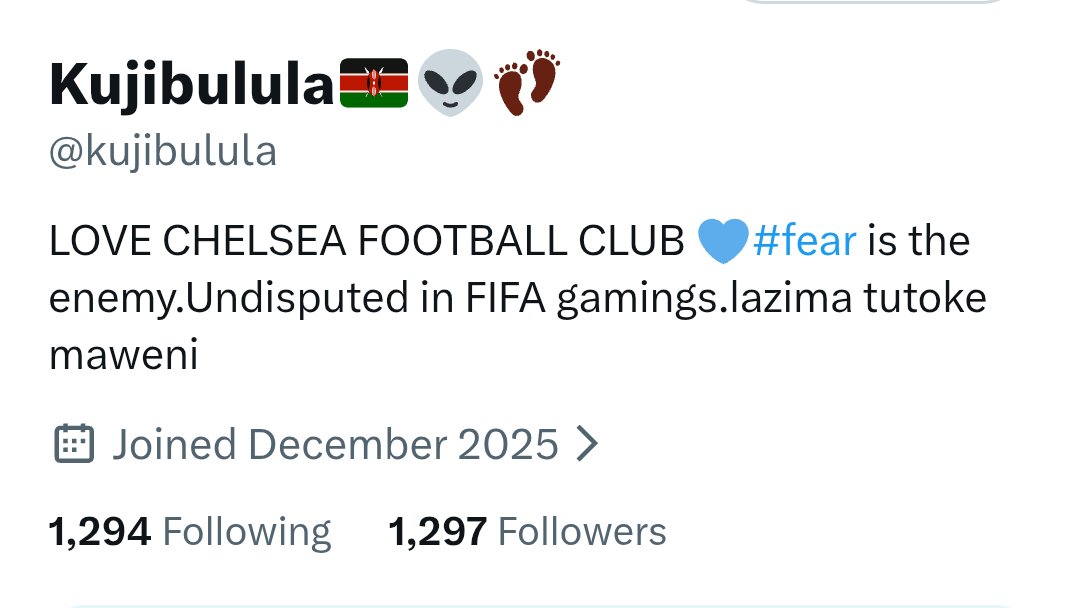 Kujibulula🇰🇪👽👣 tweet media