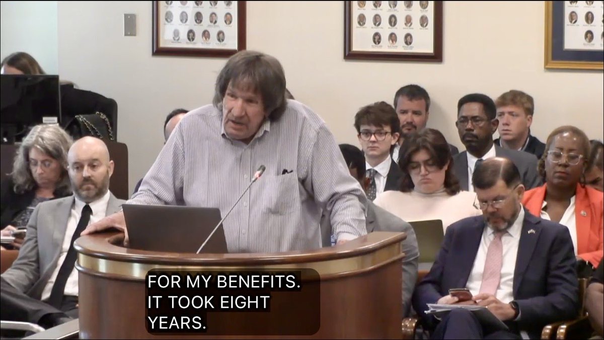 ByVetsForVets's tweet photo. Powerful #testimony today in #SouthCarolina on S. 695, (a bill that would remove #choice) and an important outcome: the bill was held for further consideration. That matters.

What we heard from #Veterans and #lawmakers alike was clear, the #disabilitybenefits system is complex, difficult to navigate, and too often leaves Veterans without the support they need.

@PeteORourkeSr, President of #NAVR, testified to the need for a more balanced approach in the #disabilityclaims space, one that protects Veterans while preserving access to lawful, ethical assistance. There is agreement on the goal of #accountability and #transparency.

The path forward must ensure we don’t remove this kind of support. Grateful to see thoughtful consideration and continued dialogue.