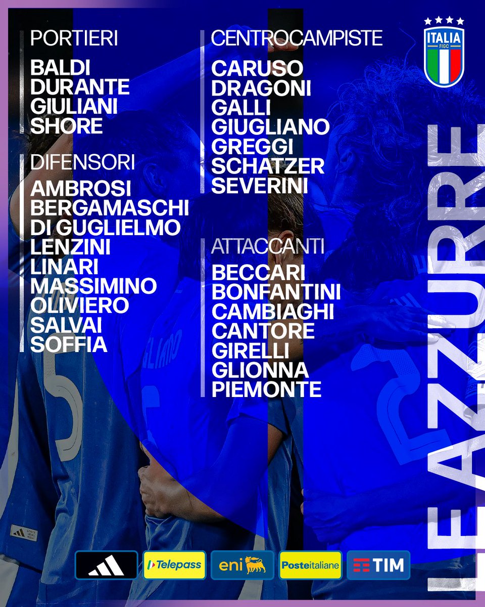 Nazionale Femminile di Calcio tweet media