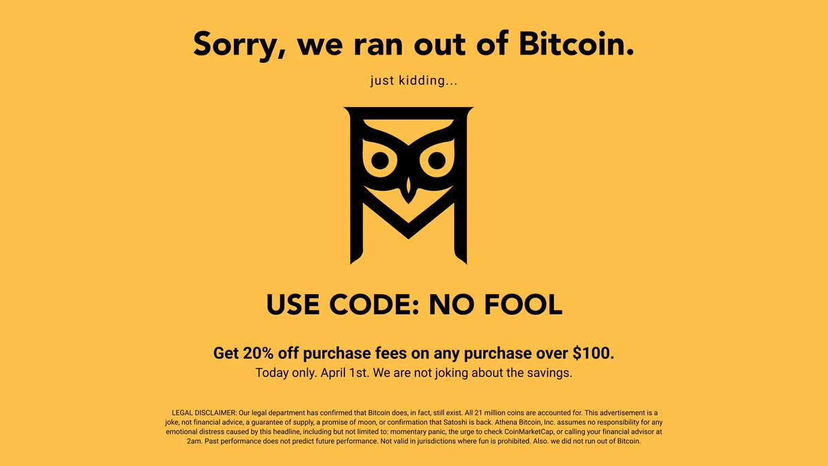 Athena Bitcoin tweet media