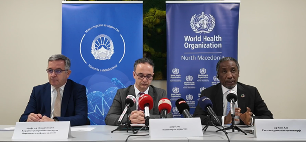 WHO North Macedonia tweet media