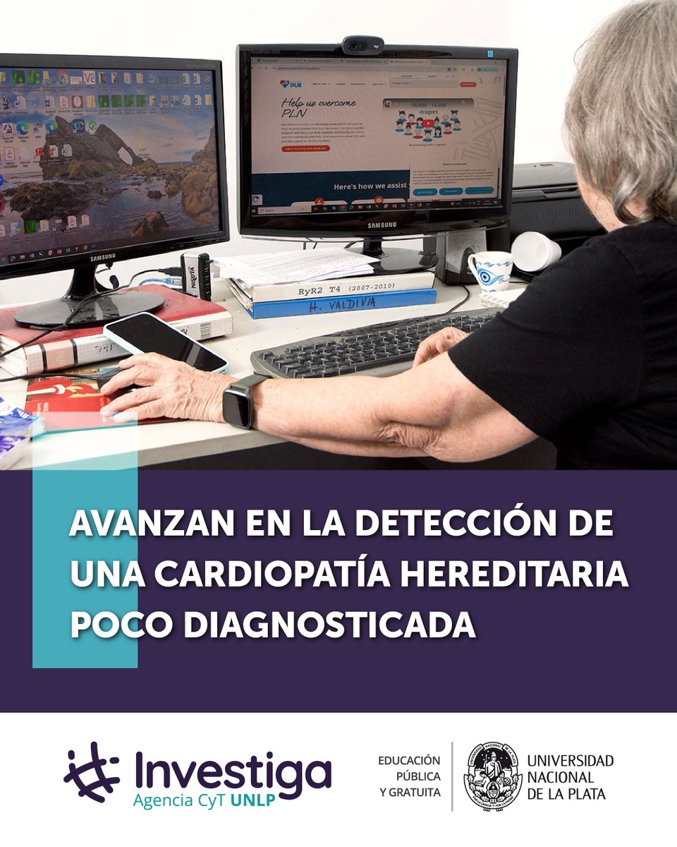 UNLPinvestiga's tweet photo. #LaUNLPInvestiga ¿Qué tiene que ver Tres Arroyos con las arritmias?  

🫀 Por su historia migratoria, la ciudad fue elegida para un estudio clínico genético para identificar casos de una enfermedad cardíaca hereditaria

🔴 Enterate acá
https://t.co/9dNLu45k5i 

@unlp https://t.co/gUdRdnpL0A