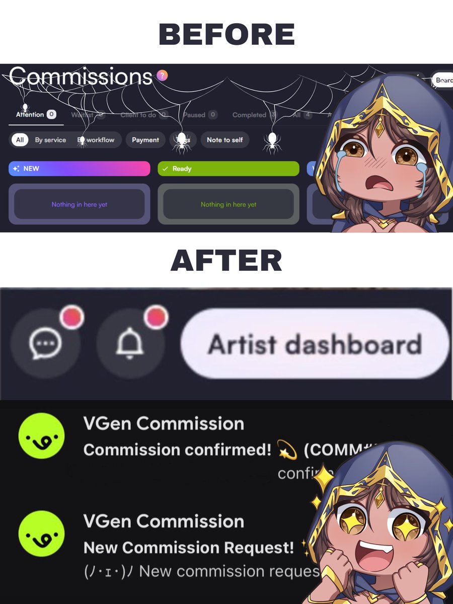 Neferti Lux✨ | VGen Artist🎨 tweet media