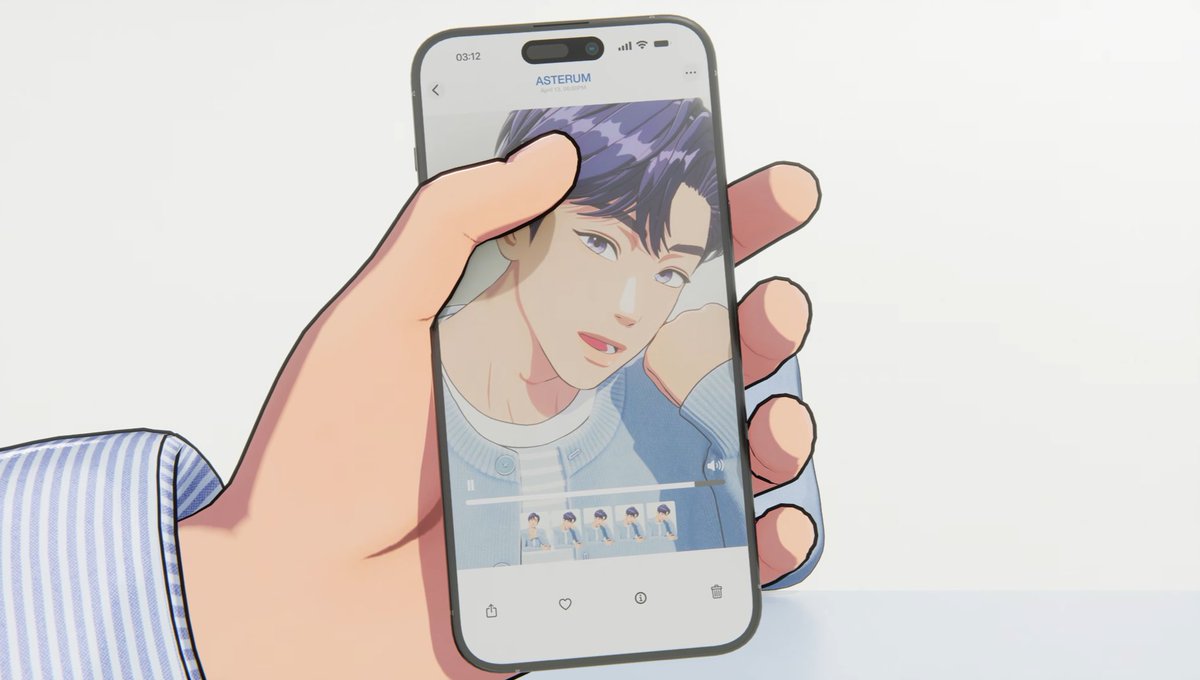 그러니까 연하 폰 안에는 연상형아누나가
야~💙하는 영상이 있다는거지…?
#이게깜돌이야