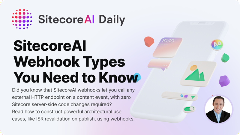 Did you know #SitecoreAI supports 3 webhook types, and you can use them to trigger #NextJs #ISR revalidation on publish for near real-time updates without a full rebuild?

Here's how to achieve that:
linkedin.com/posts/martin-m…