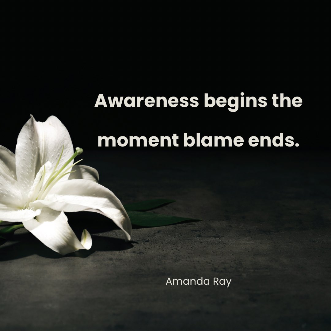 AmandaRay02's tweet image. Blame spreads quickly.
Responsibility spreads quietly.
Only one of them builds anything that lasts.

Blame is easy. It asks nothing of us except distance from fault, from discomfort, from ourselves.

Responsibility is different. It asks us to turn inward, to face what we would