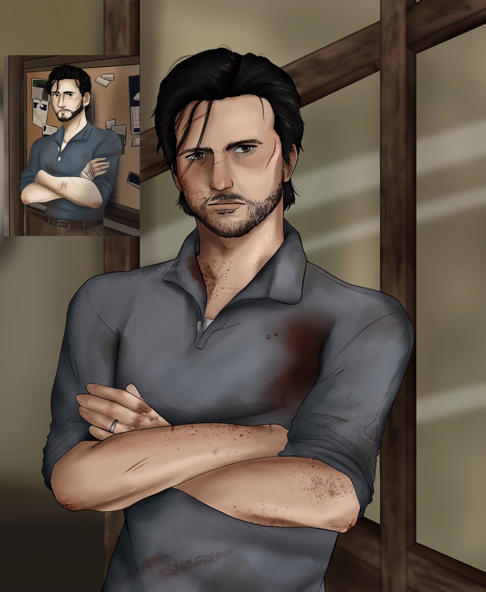 Leon Kennedy simps may I introduce you to Sebastian Castellanos?