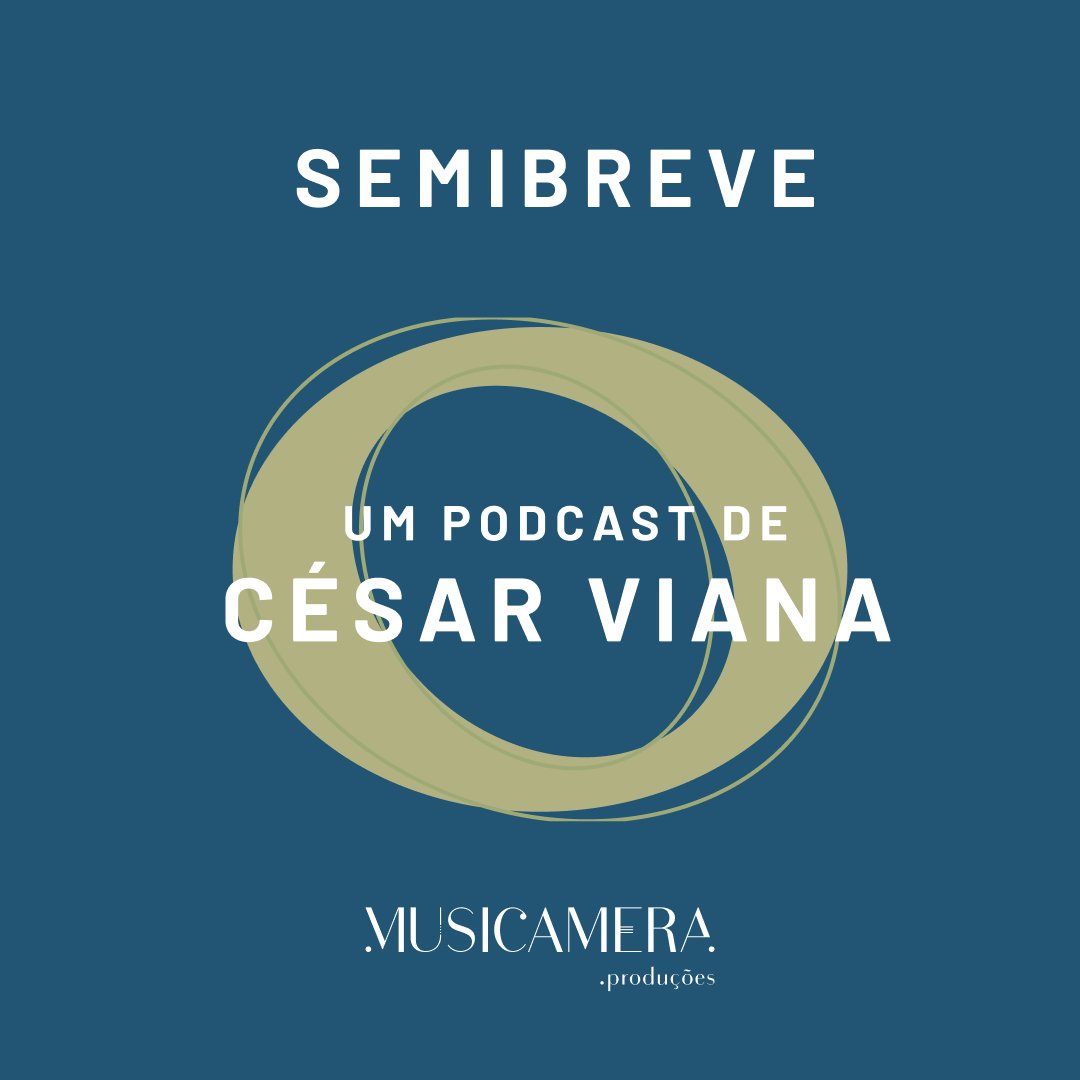 musicamera's tweet photo. No novo episódio do Semibreve, podcast de Cesar Viana, mergulhamos na conferência “Tonalidade e Centralidade de Alturas: Desafios Analíticos na Música Culta Europeia do Pós-Guerra” um encontro que propõe repensar a relação entre tradição tonal e criação contemporânea.

Com lugar marcado para os dias 23 e 24 de abril, na Universidade do Minho, esta Conferência reúne especialistas internacionais para discutir as complexidades da música dos séculos XX e XXI, um território onde a tonalidade ressurge sob novas formas.

Ouça já o episódio completo no Spotify e descubra como a música contemporânea continua a dialogar com o passado — de forma inesperada, desafiante e profundamente atual.